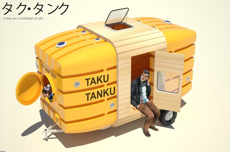 Taku-Tanku travelling little house_1